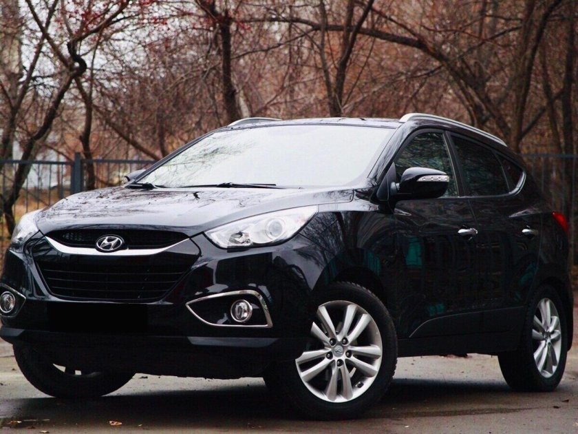 Хендай ай Икс 35 черный