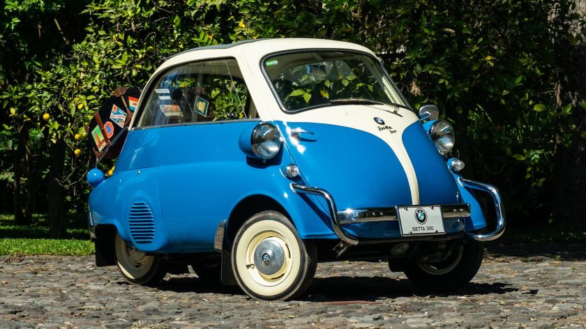 BMW Isetta 300 White 1957