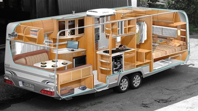 Прицеп автодом piccolo 420