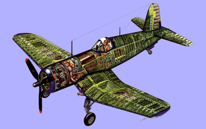 Истребитель ф-4 Корсар