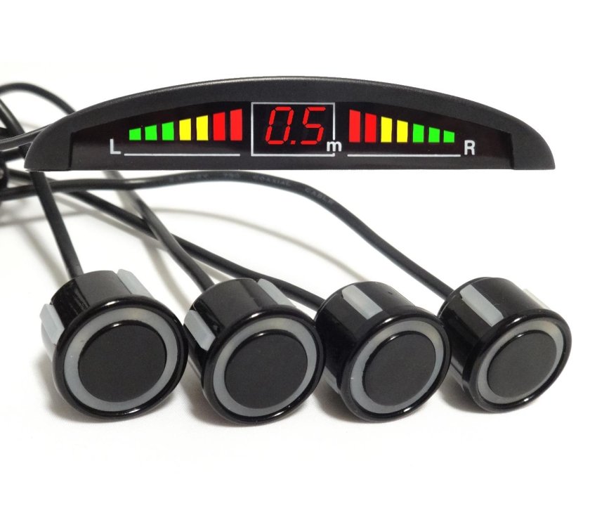 Парктроник модель AAALINE LCD-18 Black