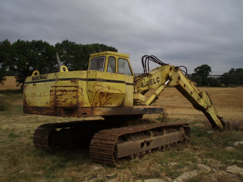 Hanomag экскаватор