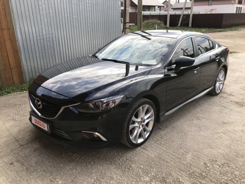 Mazda 6 черная
