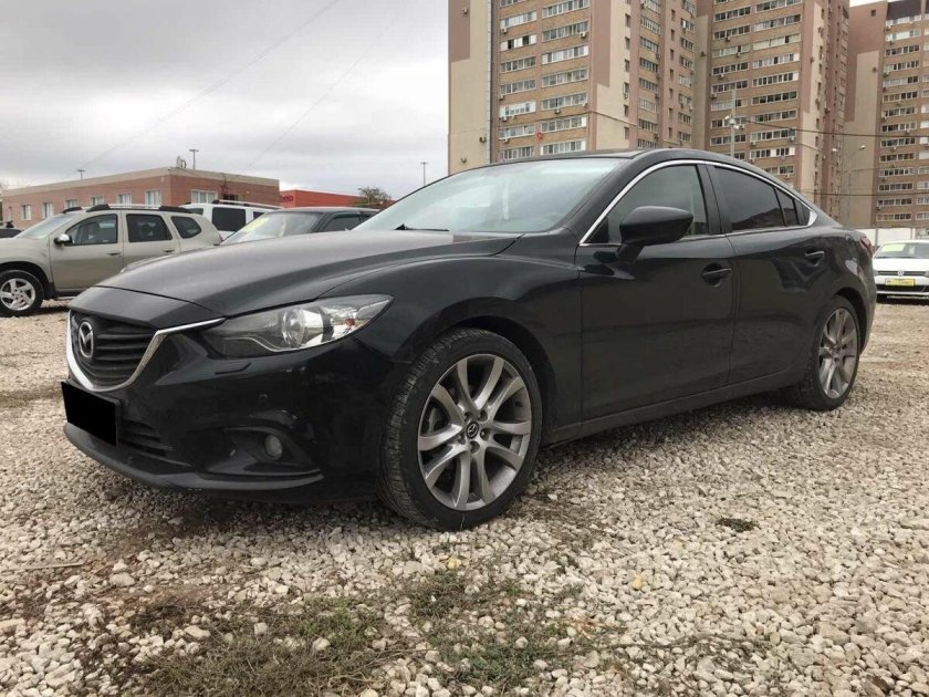 Мазда 6 2017 черная