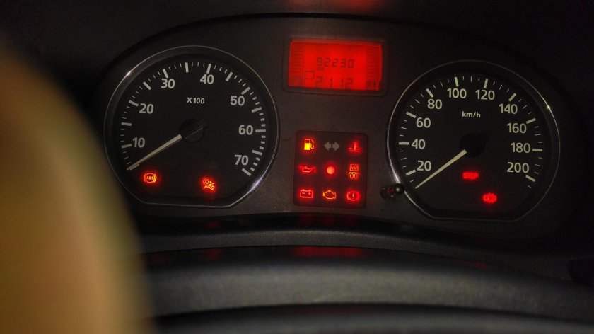 Nissan Almera g15 индикаторы