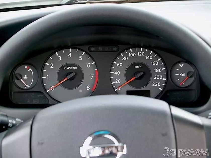 Nissan Almera Classic, 2007 приборка