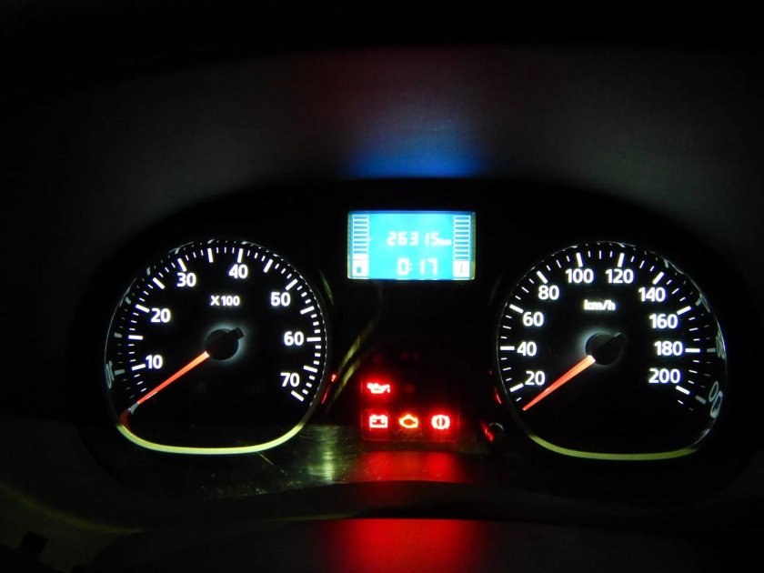 Пересвет панели Nissan Almera g15