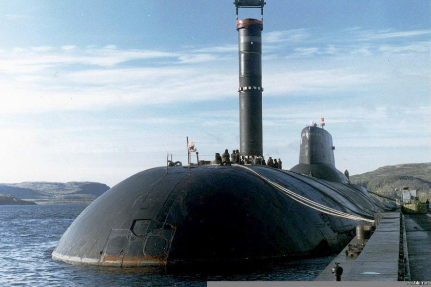 Подводная лодка акула проект 941