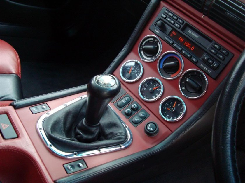 BMW z3 Coupe Interior
