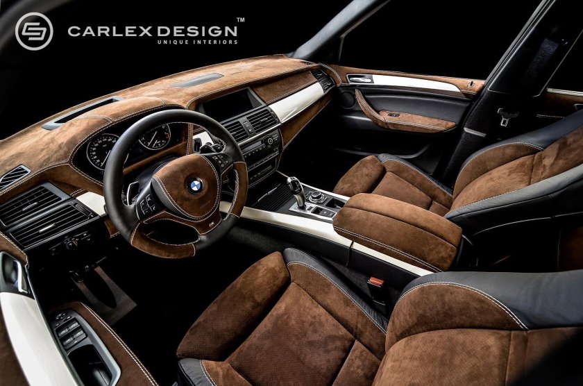 BMW e65 Торпедо кожа