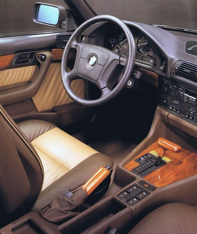 БМВ 525 е34 салон
