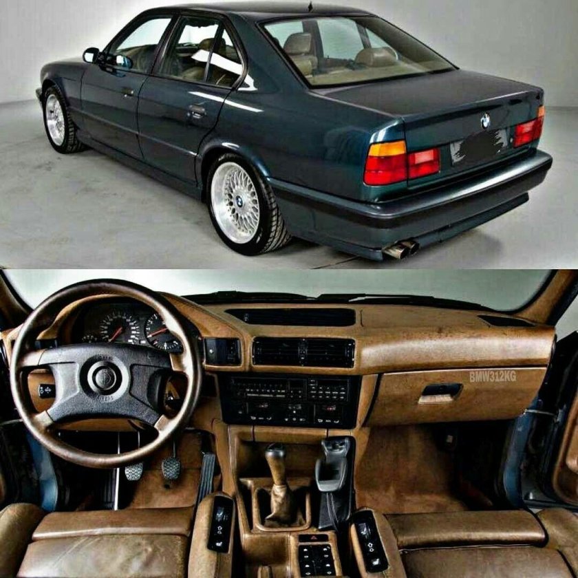 БМВ е34 Альпина салон