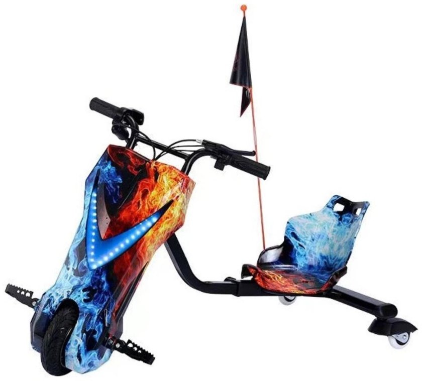 Дрифт кар трехколесный электрический