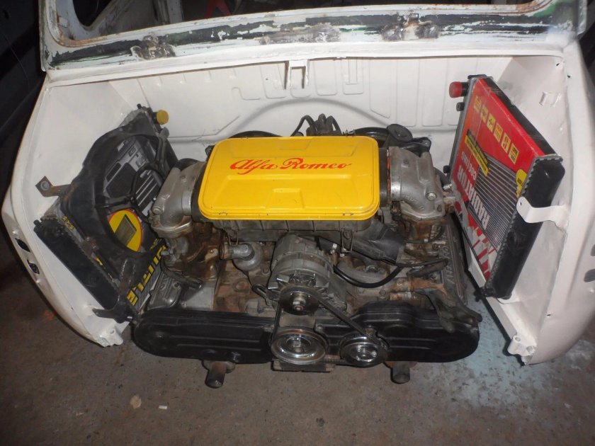 ЗАЗ 965 горбатый двигатель