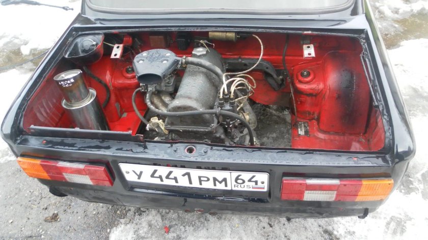 Двигатель ВАЗ на ЗАЗ 968м