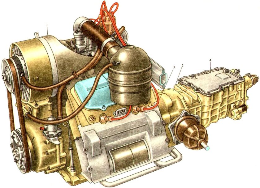 Мотор МЕМЗ 968