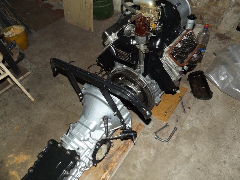 Двигатель ЗАЗ 968 С КПП