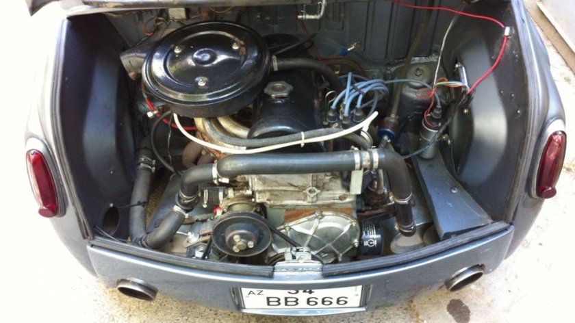 ЗАЗ 965 двигатель ВАЗ