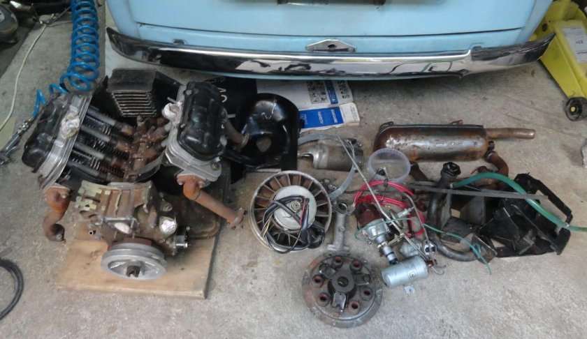 Мотор v4 ЗАЗ