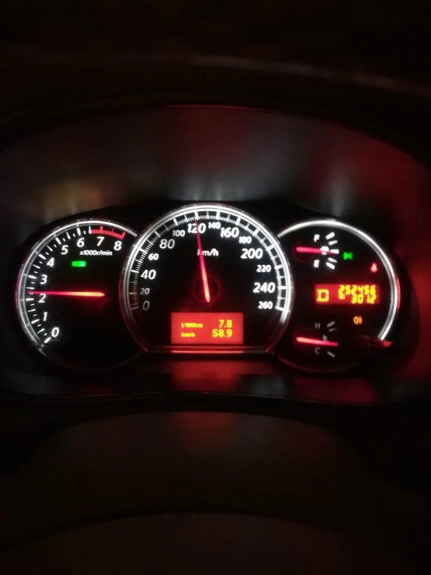 Nissan Teana j32 приборная панель