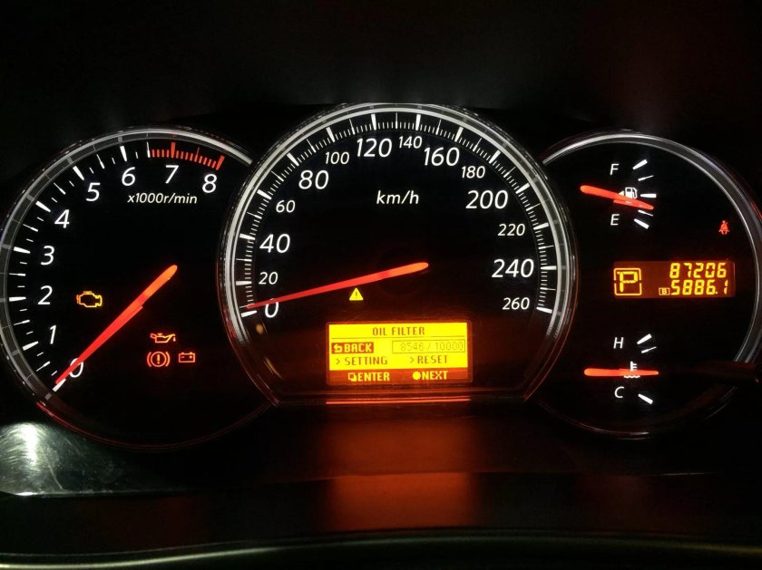 Спидометр Теана j31