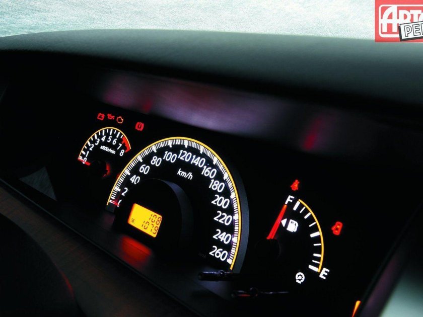 Nissan Teana приборная панель