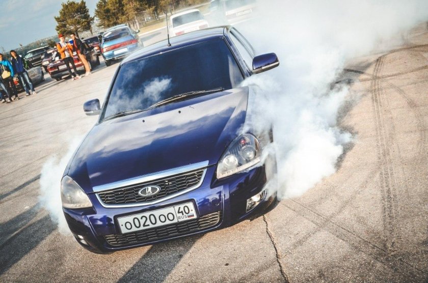 Лада Приора дрифт