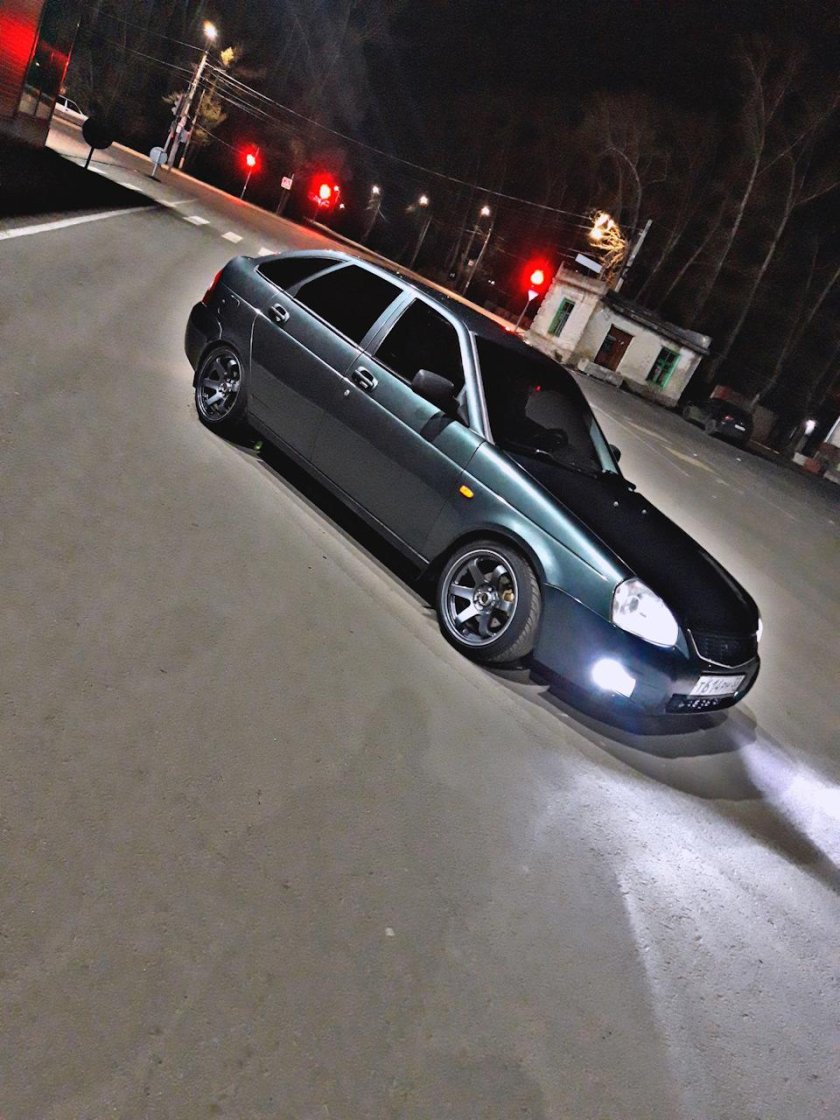 Лада Приора хэтчбек дрифт