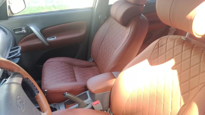 Чери Тигго т11 кожаный салон