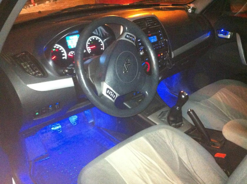 Chery Tiggo 4 Pro подсветка