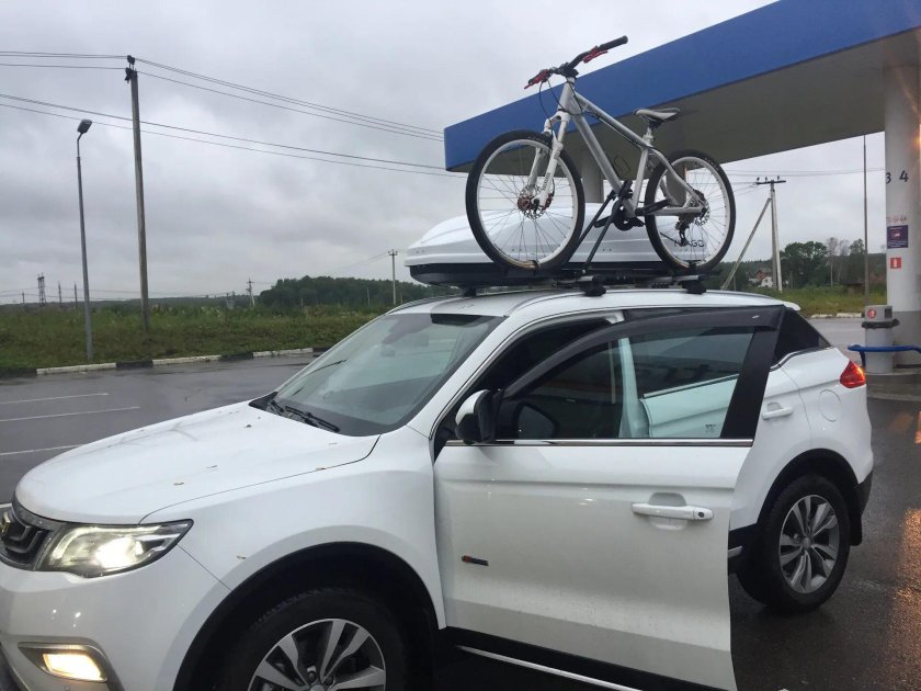 Geely Atlas Pro багажник на крышу