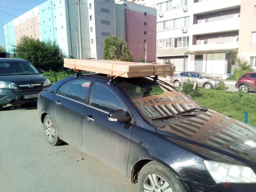 Багажник на Geely Emgrand ec7