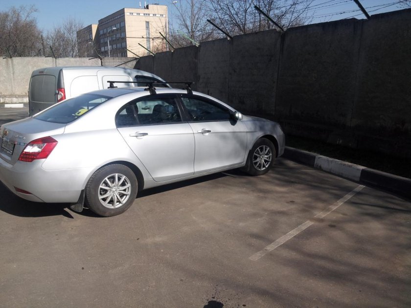 Багажник на крышу Emgrand ec7