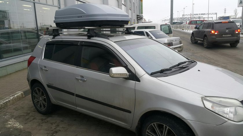 Багажник на крышу Джили МК кросс