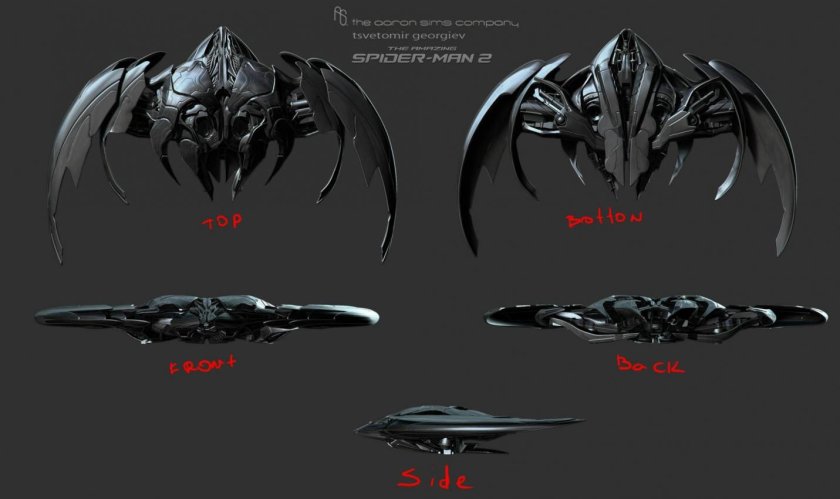 Глайдер зеленого Гоблина концепт