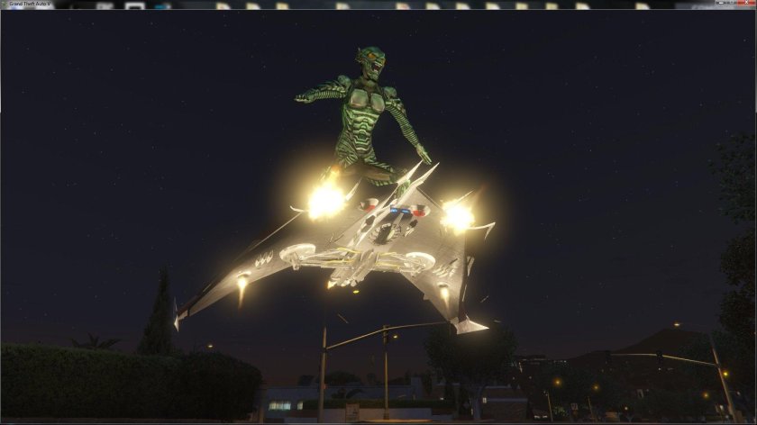 Зелёный Гоблин 2014 глайдер