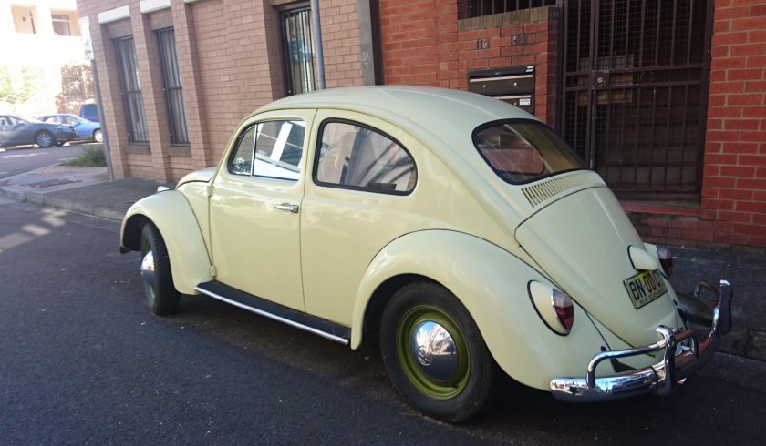 Volkswagen Beetle 1959 кофемашина