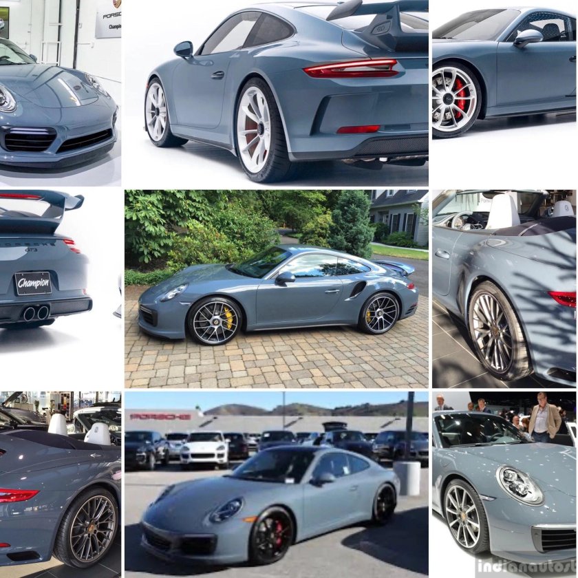 Код краски Порше 911