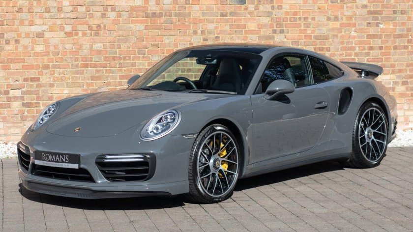 Porsche 911 Turbo s Grey