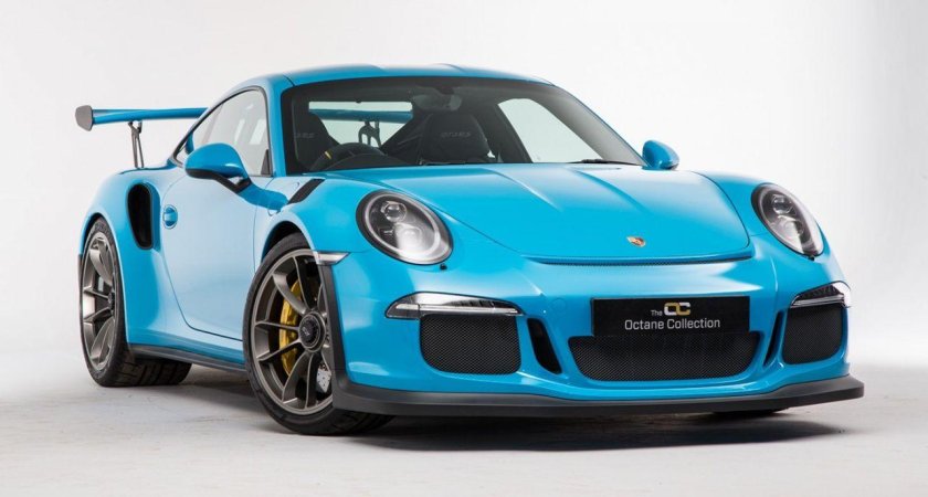 Порше Бокстер голубой