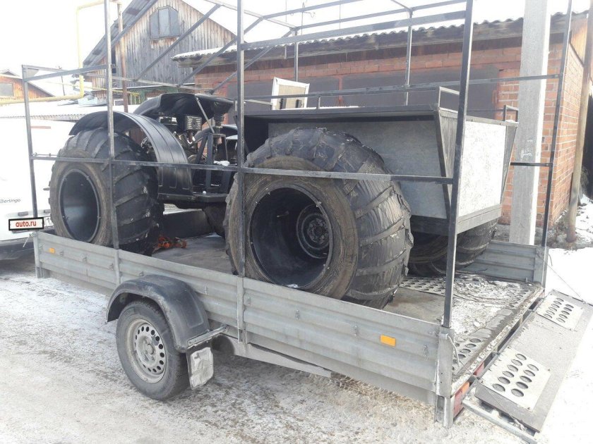 Прицепы для болотохода ЗИС 5