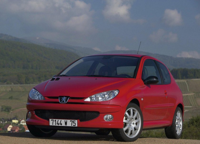 Peugeot 206 1 поколение