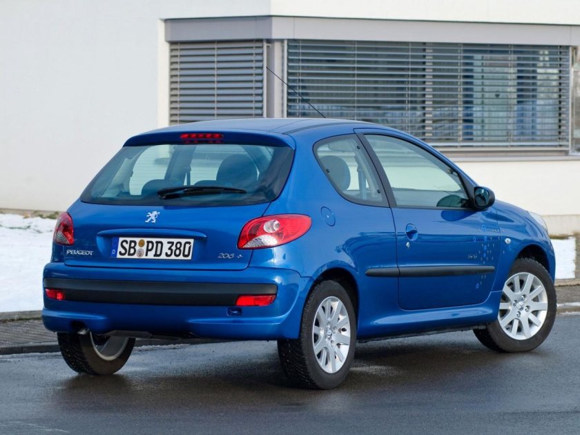 Peugeot 206 1 поколение