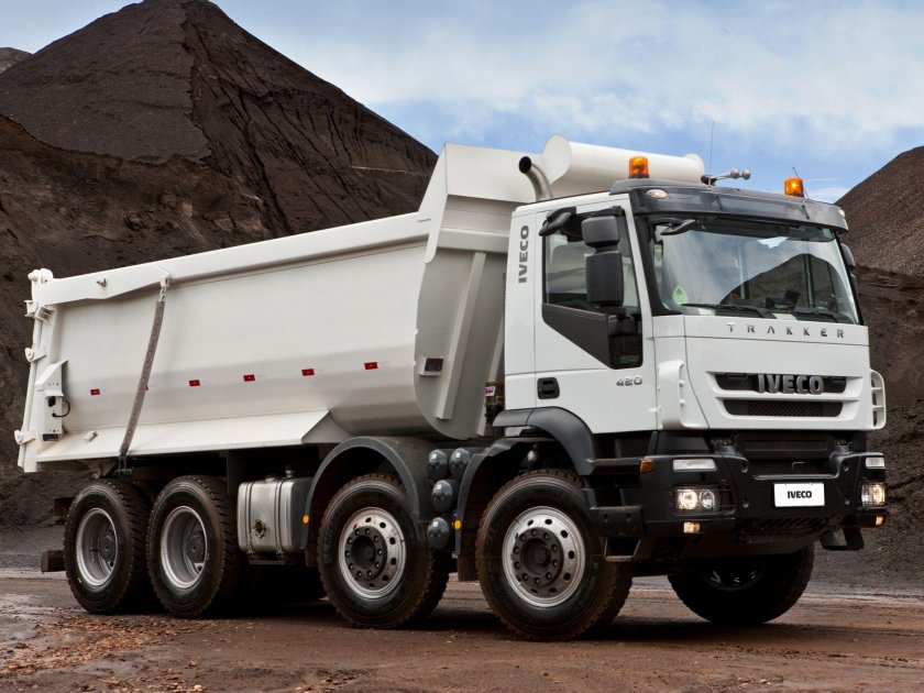 Iveco Trakker 8x4 самосвал