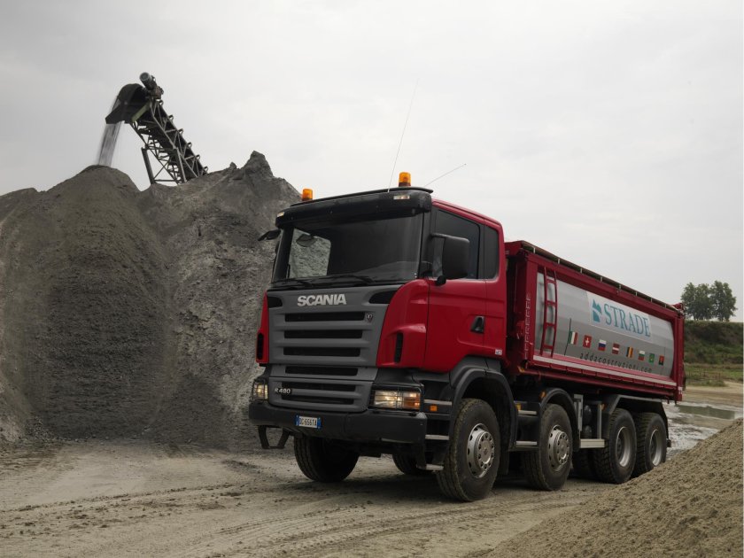 Скания самосвал 3 ось