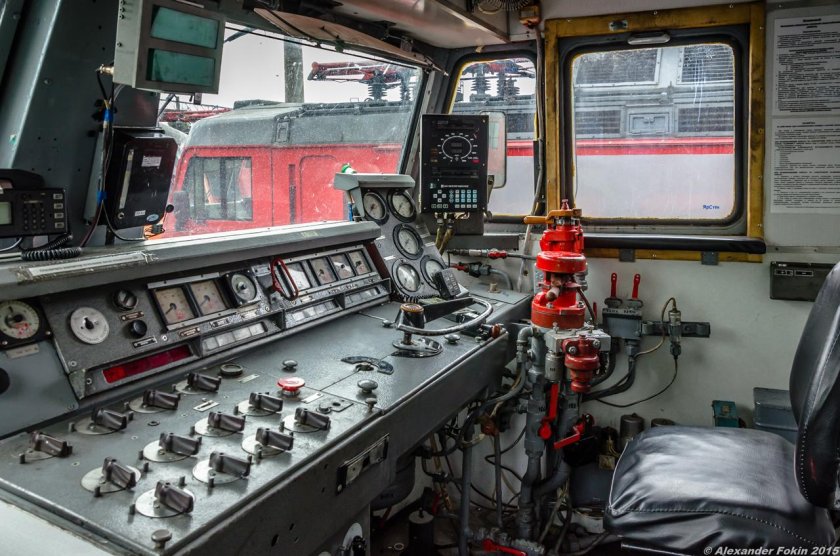 Вл11 пульт машиниста