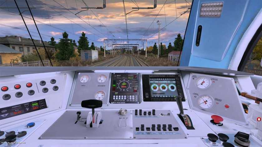 Пульт машиниста эп2к