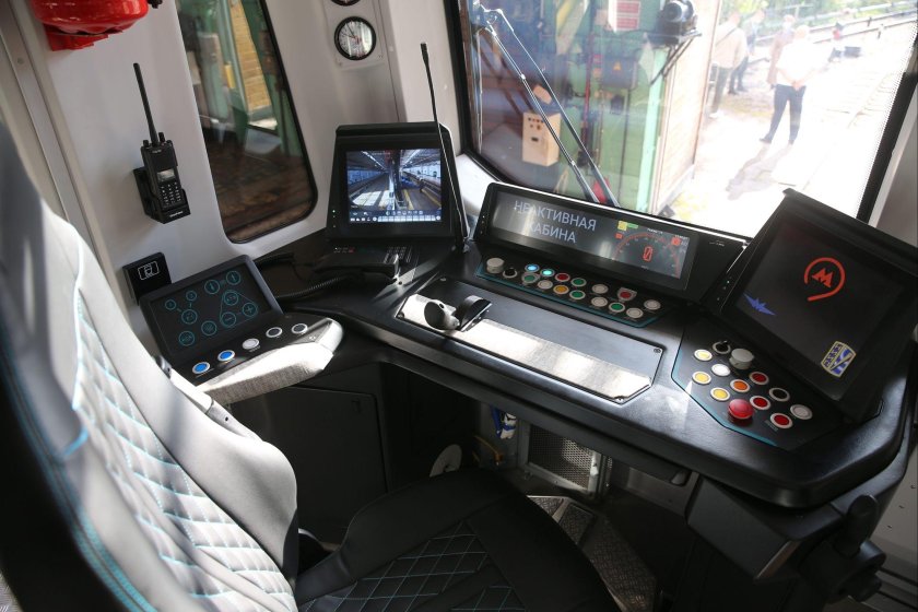 Поезд Москва 2020 кабина машиниста