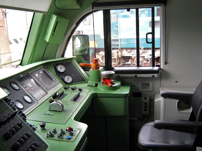 Эп1м кабина машиниста электровоза