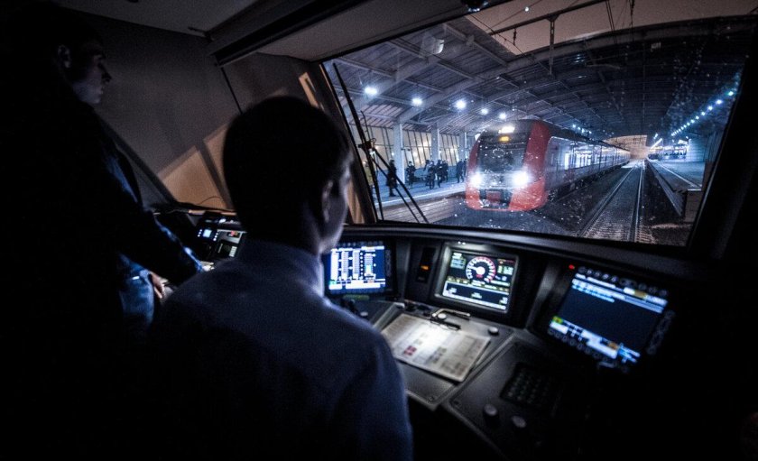 Сапсан кабина машиниста